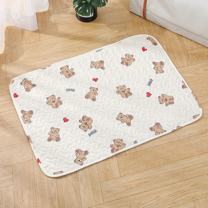 Summer Mat Pet Cooling Ice Blanket Mat Skin Friendly