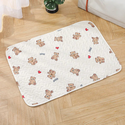 Summer Mat Pet Cooling Ice Blanket Mat Skin Friendly