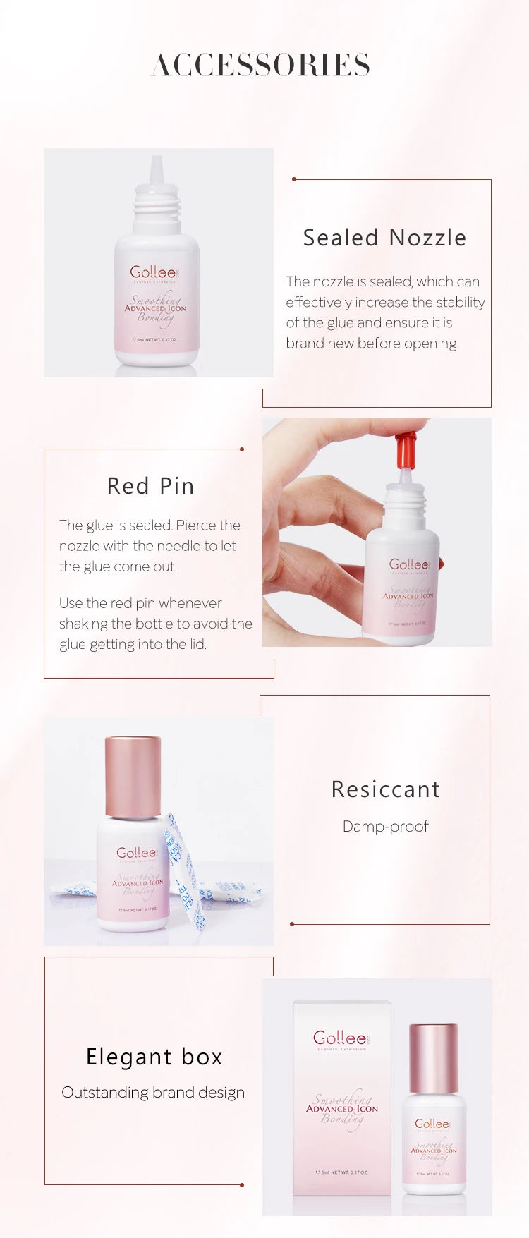 0.5-1s Drying Glue for Eyelash Extensions Hypoallergenic