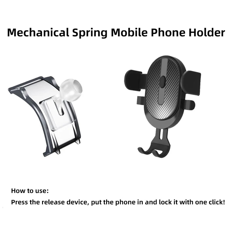 Car Mobile Phone Holder Magnetic Charge Stand