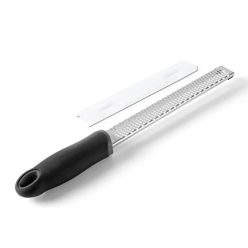 Stainless Steel Cheese Grater & Lemon Zester with Protect Cover