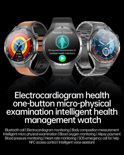 New Nursing Grade ECG+PPG Smart Watch Health Analysis