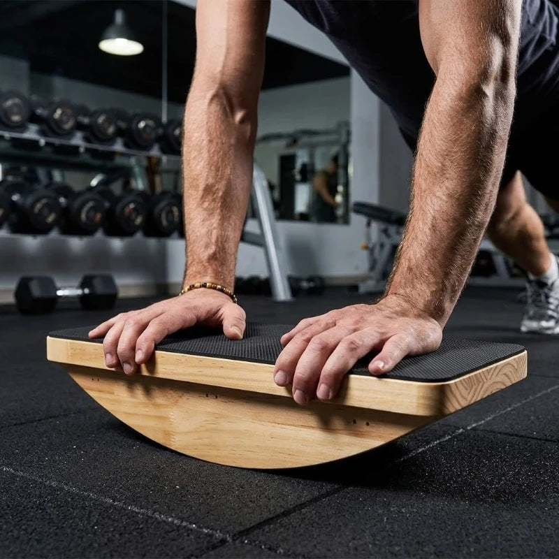 Professional Wooden Balance Board Core Training