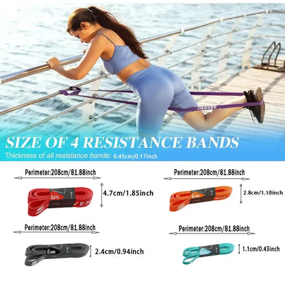 Resistance Elastic Band for Men's and Women's Fitness Exercise