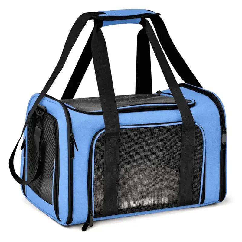Pet Carrier Bag Side Ventilated Backpack Cat Pet Carriers