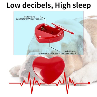 Pet Heartbeat Puppy Behavioral Training Dog Plush