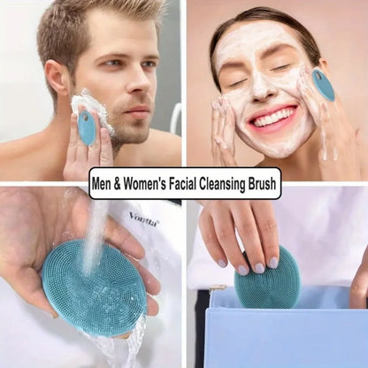 Soft Silicone Body Scrubber Shampoo Cleansing Brushes