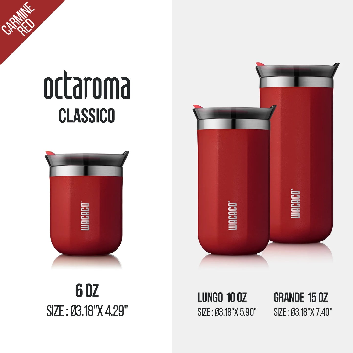Vacuum Insulated Coffee Mug, Double-wall Stainless Steel