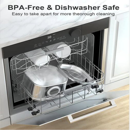 Automatic Cat Water Fountain Square Stainless Steel