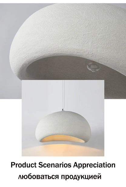 Nordic Wabi Sabi Pendant Lamps Dining Room Lighting