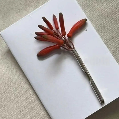 Creative Branch-Shaped Flower Insertable Brooch