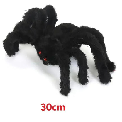 Halloween Decor Giant Black Plush Spider Halloween Party