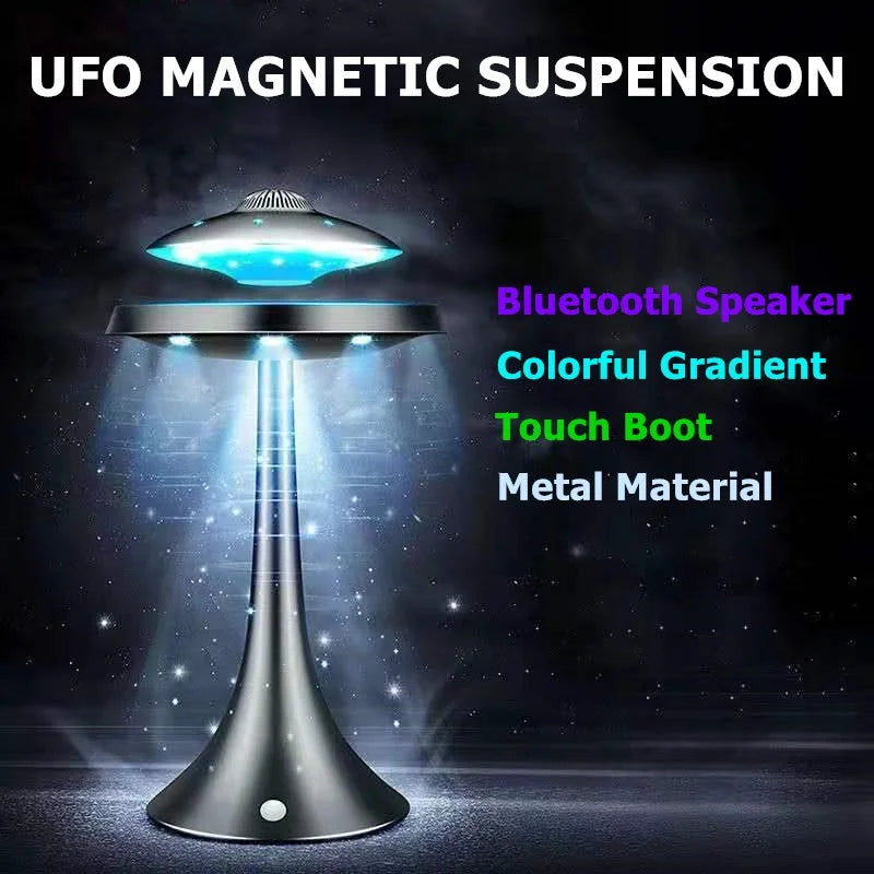 Magnetic Levitating Bulb Saturn Moon Lamp Levitating  Table Lamp