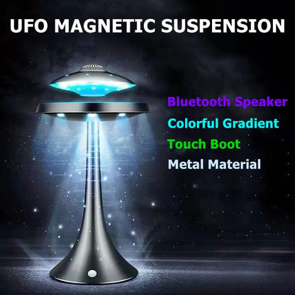 Magnetic Levitating Bulb Saturn Moon Lamp Levitating  Table Lamp