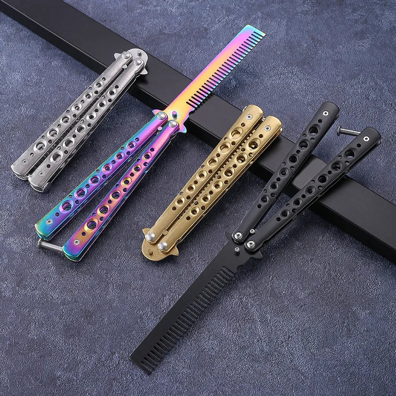 Folding Unsharpened Butterfly Training Outdoor Butterfly Knife