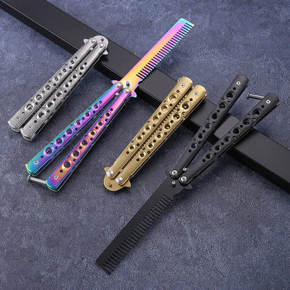 Folding Unsharpened Butterfly Training Outdoor Butterfly Knife
