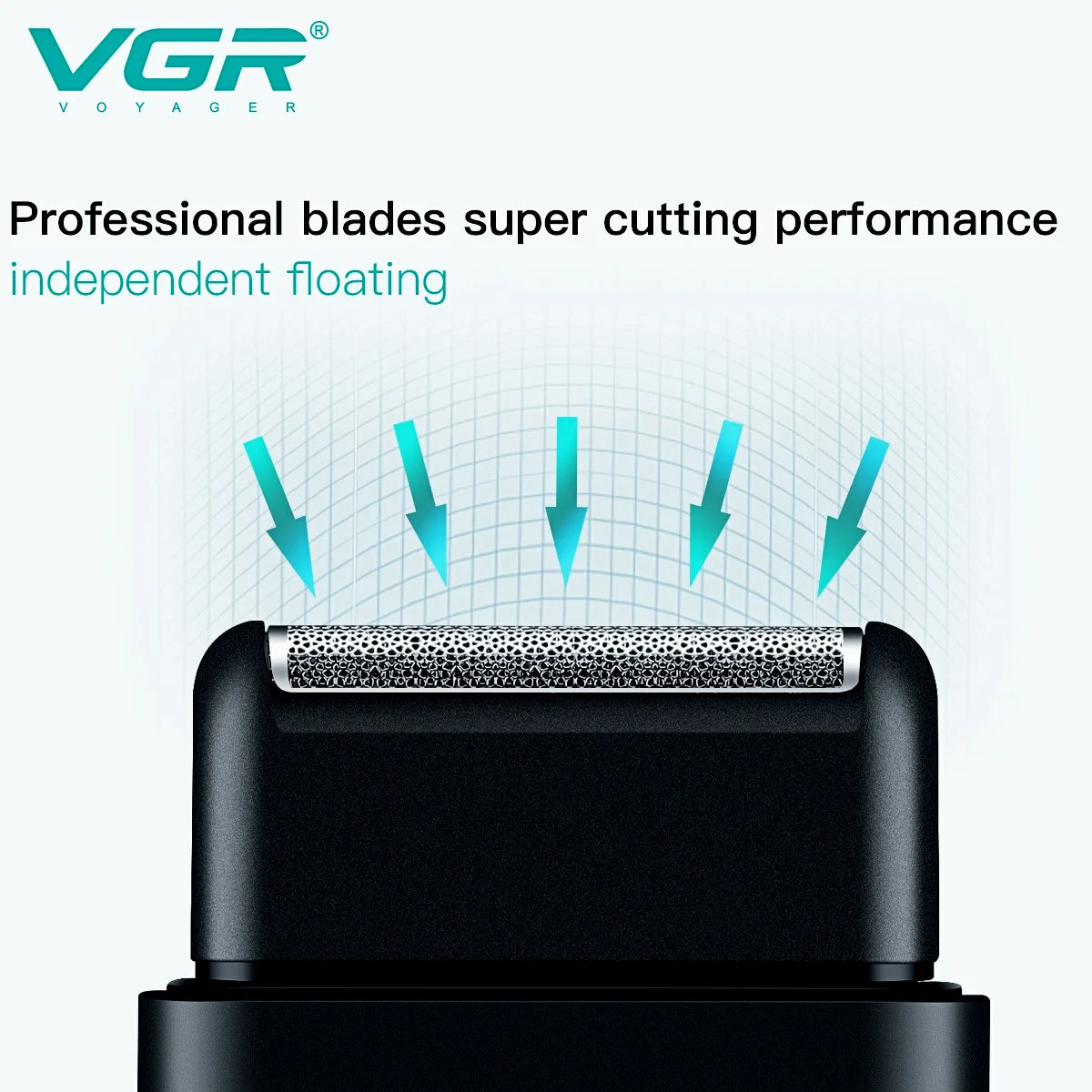 VGR Electric Shaver Professional Beard Trimmer Razor for Men V-390