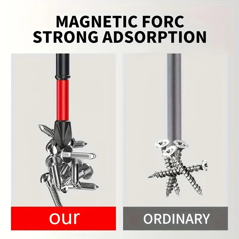 Magnetic Non-Slip Drill Bit Set for Electric and Hand Drivers