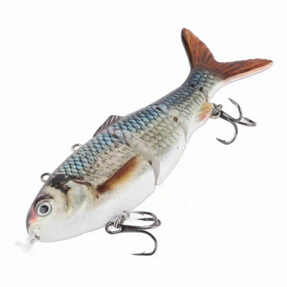 Robotic Swimming Lure Multi Jointed Rechargeable Electric Fishing Lure