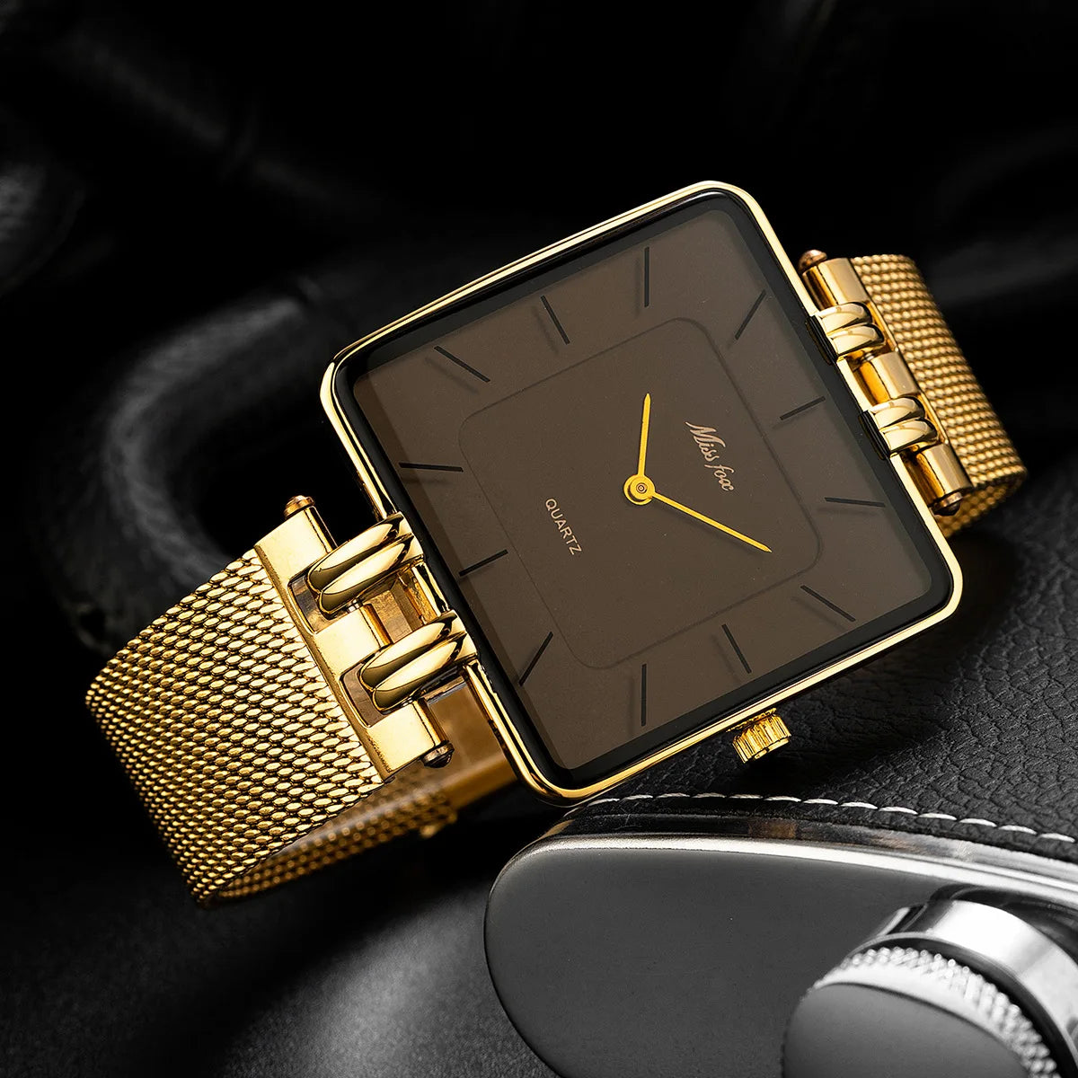 Men Watch Business Middle East Classic Simple Stainless Steel