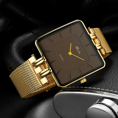 Men Watch Business Middle East Classic Simple Stainless Steel