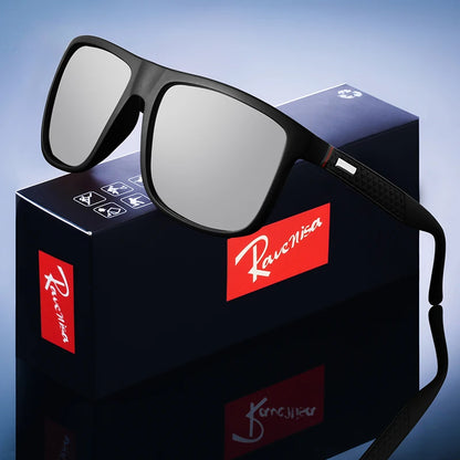 Brand Designer Men's Sun Glasses Vintage Square Sunglasses