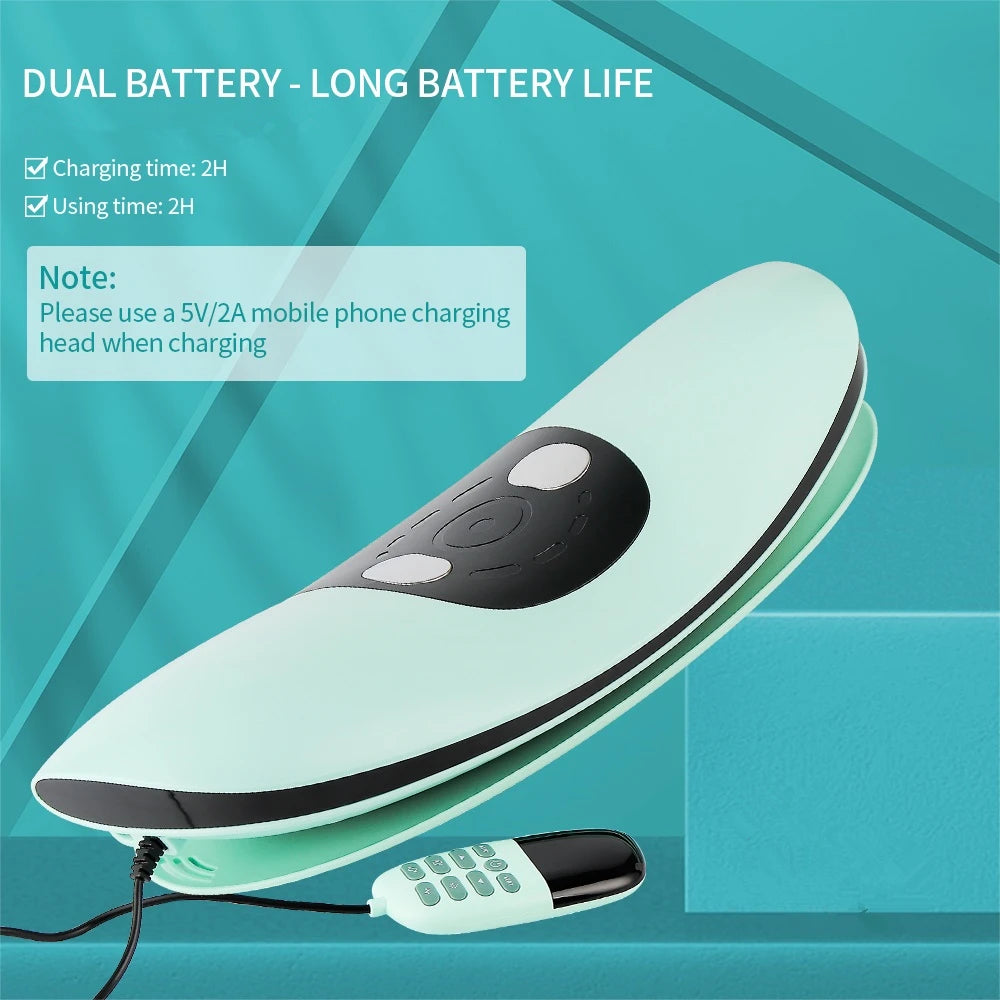 Electric Waist Traction Massager Adjustable Vibration Lumbar