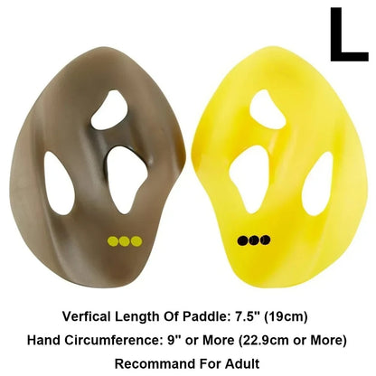 Swimming Paddles Swimming Ergonomic Paddles