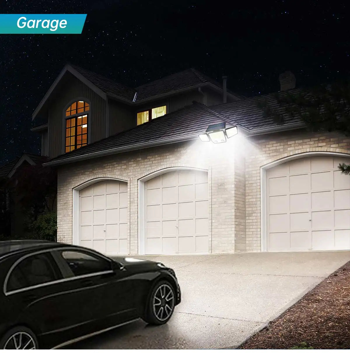 Solar Motion Sensor Outdoor Lights LED Outdoor Solar Garden
