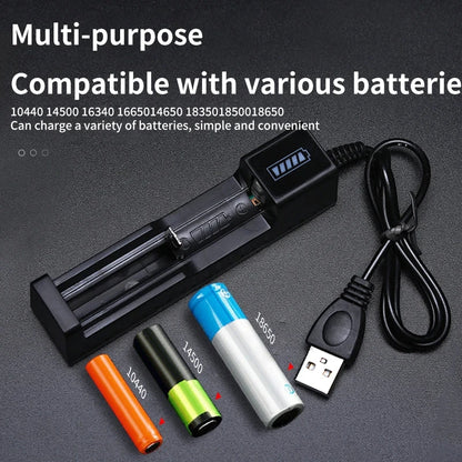 Battery Charger Rechargeable Lithium Battery USB Charger