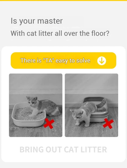 Cat Litter Mat Waterproof Double Layer