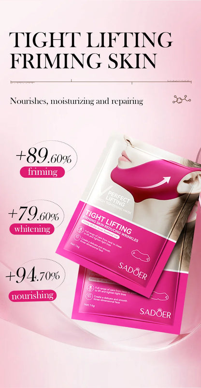V-Shape Firming Face-lift Slimming Mask Removal