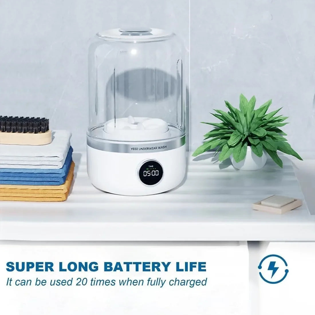 Wireless washing machine portable underwear cleaner