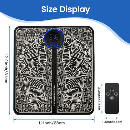 Electric EMS Foot Massager Pad Relief Pain Massage Mat