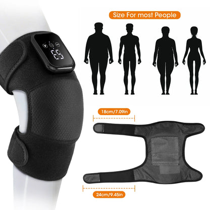 3 in 1 Cordless Thermal Knee Pad Knee Shoulder Massager