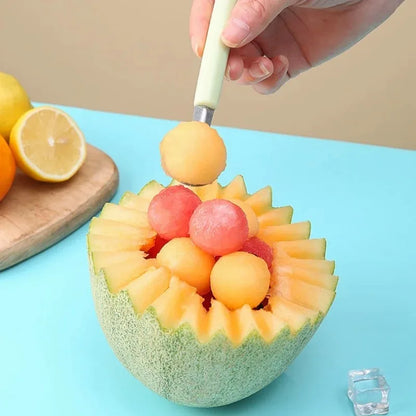 Multi Function Fruit Carving Knife Watermelon Baller