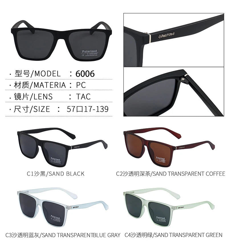 New Style Polarized Sunglasses Men Fashion Unisex