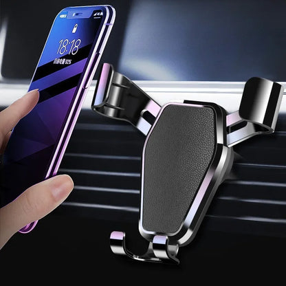Universal Gravity Auto Phone Holder Car Air Vent Clip Mount