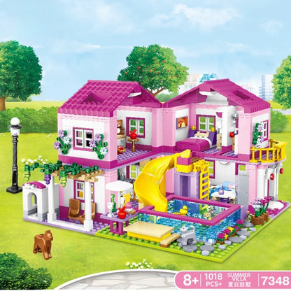 Friends City Series House Summer Holiday Villa Castle