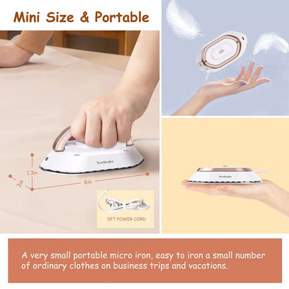 300W Electric Iron Mini Clothes Dryer Travel Dual-voltage Dryer