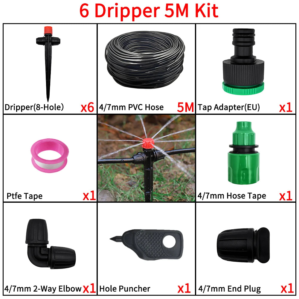 Garden Drip Irrigation Spiked Sprinkler