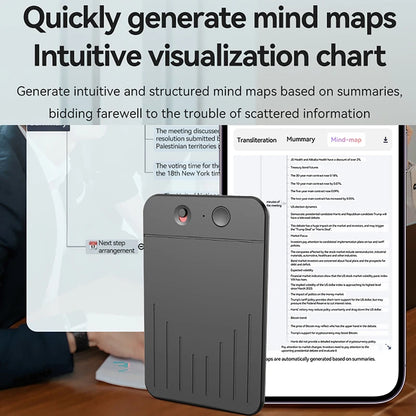 AI Voice Recorder APP Control AI Notetaking Device Transcribe