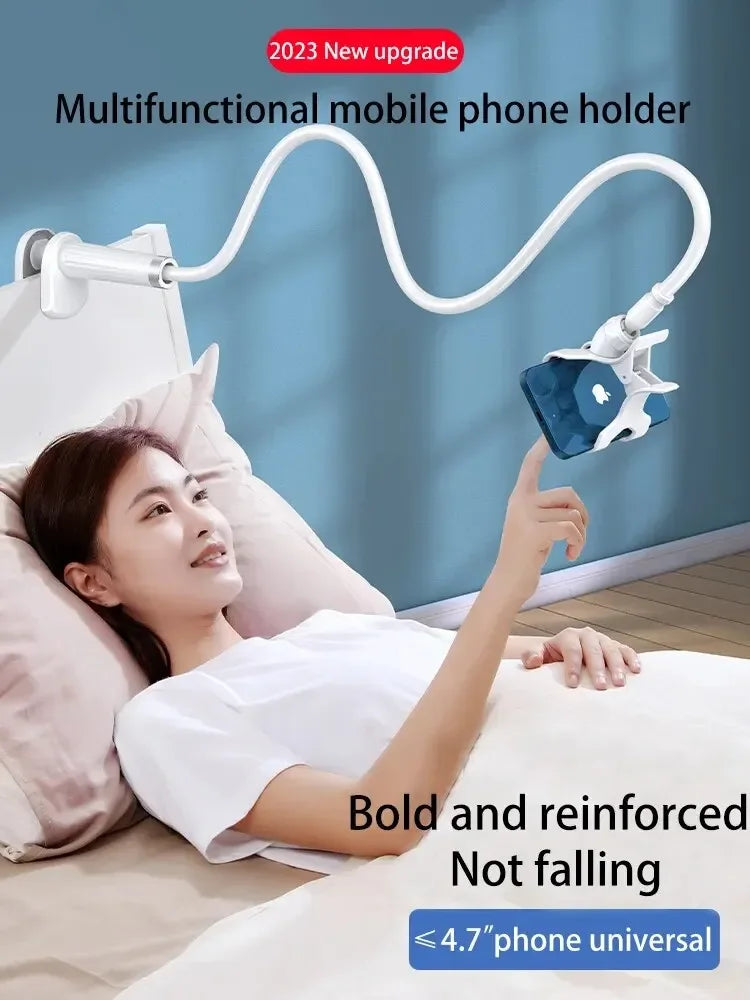 Lazy Bedside Desktop Mobile Phone Clamp Bracket