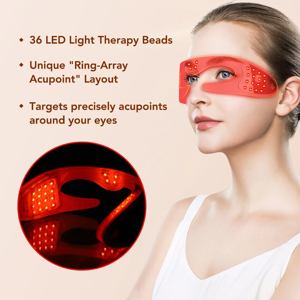 EMS Red Light Eye Massager Eyes Fatigue Relief Relaxation