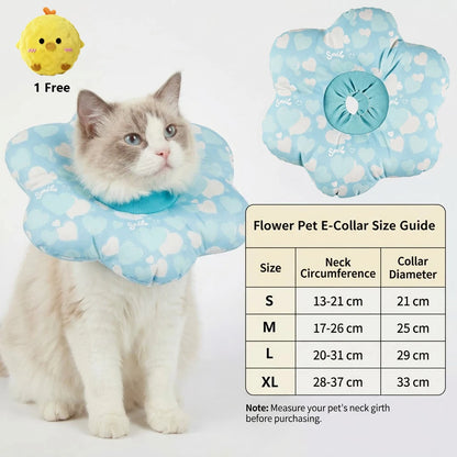 Soft Elizabeth Recovery Collar for Cats Dogs - Anti-Lick Bite Protection Cone