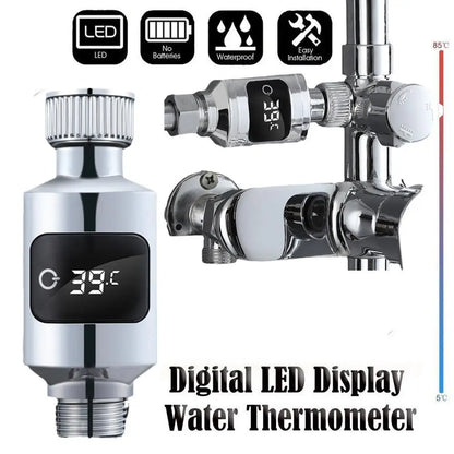 LED Digital Shower Pyrometer  Smart Sensor Temperature