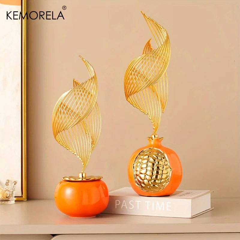 Ceramic Statue Nordic Creative Light Luxury Living Room