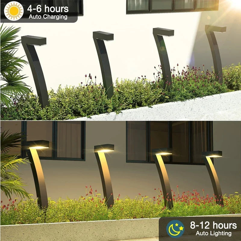 LED Solar Lawn Lamps IP65 Waterproof Garden Lights