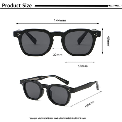 New Retro Punk Men Sunglasses Personalized Design