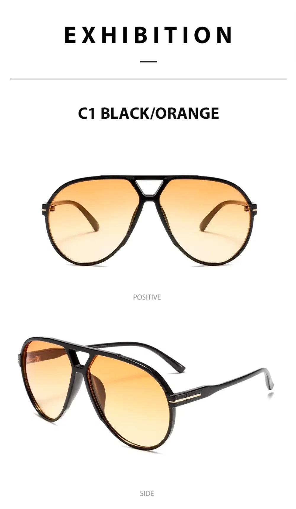 3515 Designer Inspired Sunglasses Vintage Oversized